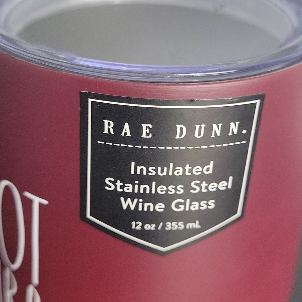 Rae Dunn Stainless Steel 12 oz Do Not Disturb Tumbler, NWT